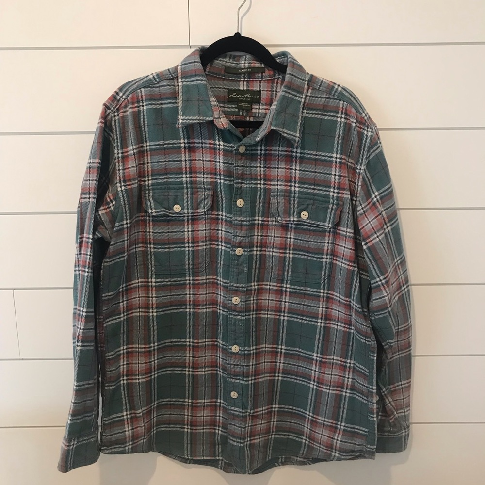 Men’s Eddie Bauer Flannel Size L